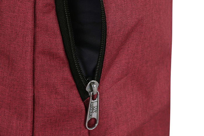 Zoozie Bags Bolsa para Portátil Rojo Clarete para Laptops de hasta 15,6 pulgadas